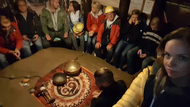 Ravne Tunnel Meditation room 40.000 Bovis