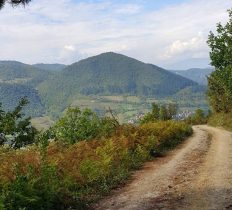 Sun Pyramid view from Moon Pyramid